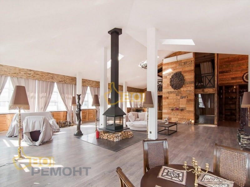 Дизайнерский ремонт дома 300 м2-102